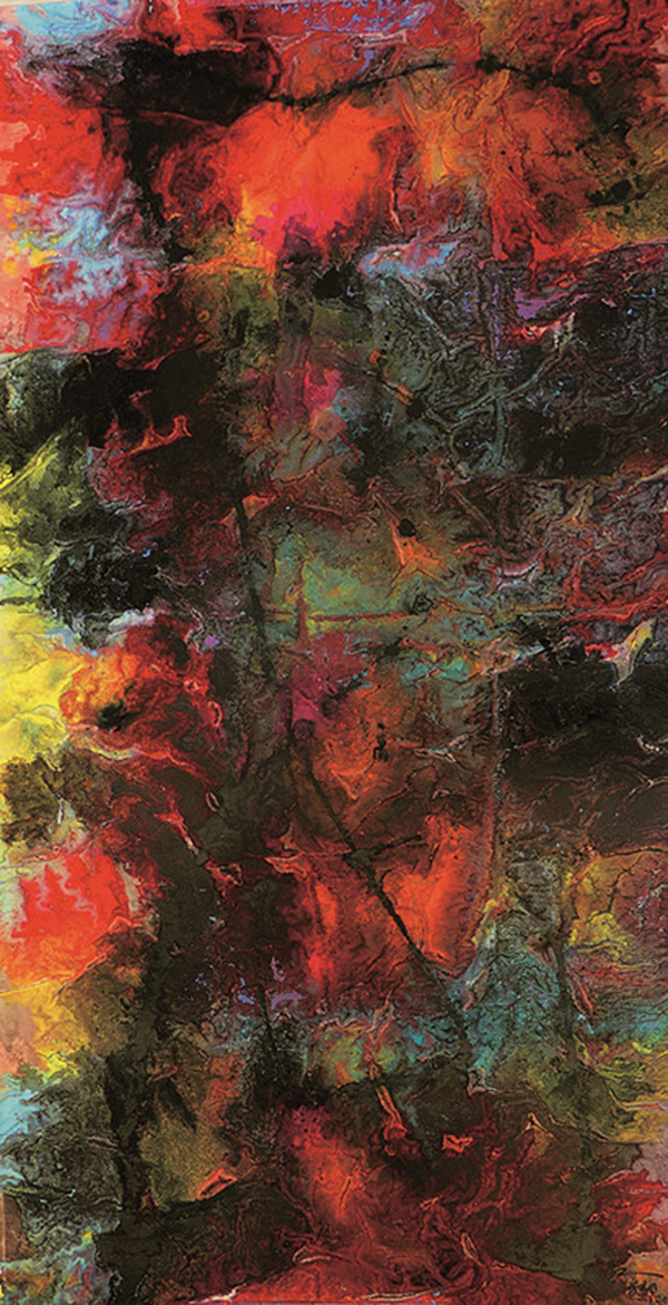 3BZ艺术原创纸·创世纪3号作品BZ介质纸，180cm×97cm， ,15.71平尺，2014创作.jpg